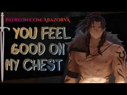Waking Up On Top Of The Barbarian M4F ASMR Spicy Sleeping Together Dominant Deep Voice
