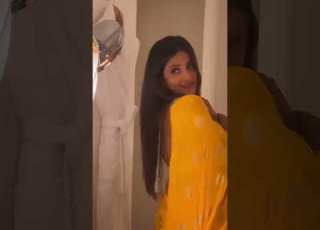 Yellow Saree Ulkagupta Shorts