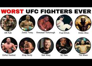 بدترین مبارزان تاریخ UFC معرفی شدند