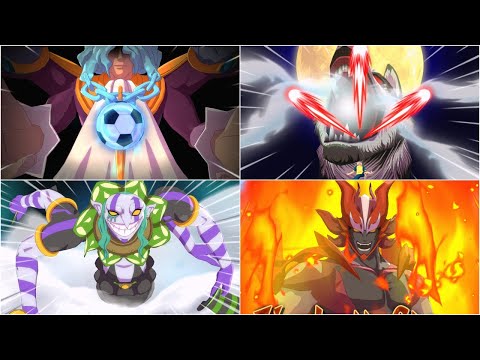 Inazuma Eleven Victory Road All Hissatsu Techniques Part1 Shot 206 4KUHD