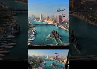  Godzila In Nile River Egypt 2025