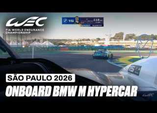  Onboard Dries Vanthoor BMW M Hypercar Rolex 6 Hours Of São Paulo 2026 FIA WEC