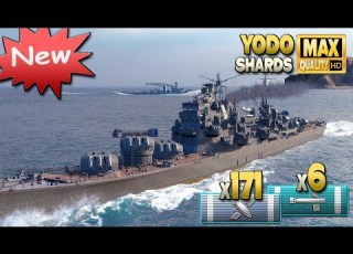  全新日本科技樹巡洋艦 Yodo 遊戲初印象 World Of Warships