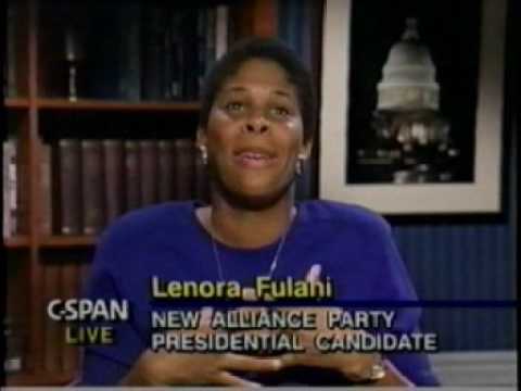 Andre Marrou And Lenora Fulani 3rd Party Presidential Debate 1992