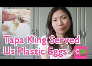  Tapa King Served Us FAKE PLASTIC EGGS Couchwasabi