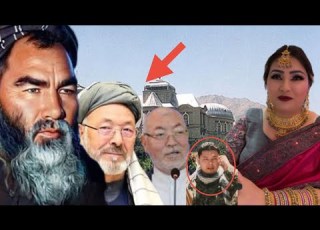 مهمان ویژه بانو سکینه خانم برادر کریم خلیلی معاون دوم حامد کرزی