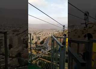 زیپلاین آبیدر سنندجAbidar Zipline In Sanandaj