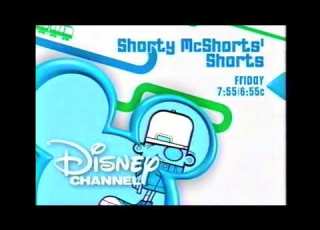 Shorty McShorts Shorts Promo Disney Channel 8 12 2006