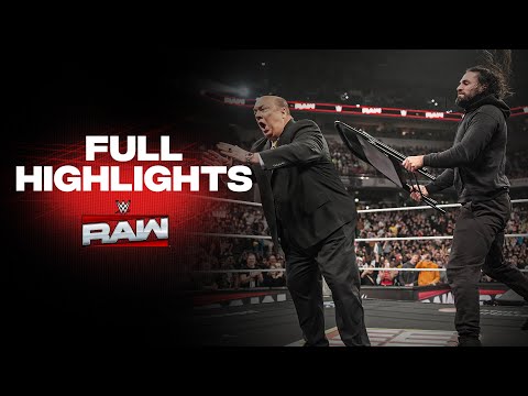 Full Raw Highlights March 2 2026