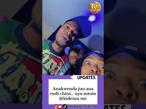 Kidensa Mc Anakwenda Juu Anarudi Chini Huyooo Mtoto Singeli Music Newsong Showlive