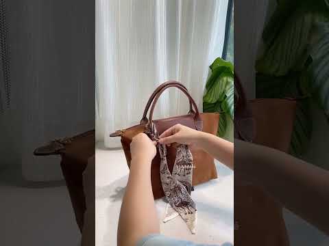 Easy Scarf Bag Accessories Longchampbag Twilly Shortsfeed