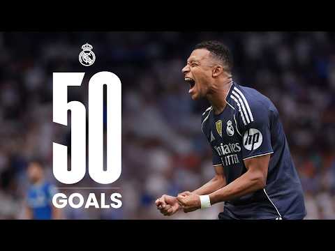 ALL Of Kylian Mbappé S 50 REAL MADRID GOALS
