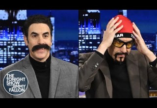 Sacha Baron Cohen Moderates A Debate Between Trump And Harris As Borat And Ali G The Tonight Show