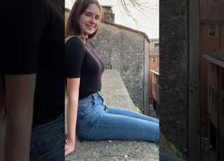 Beautiful Karolina Protsenko Is Enjoying Sunset In Spain