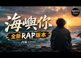 海嶼你 RAP 版本 R B Rap 改編 原來最痛的不是你離開 是我變好了你卻早已不在 深夜情緒版