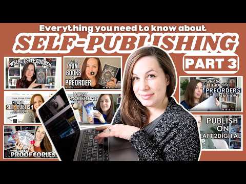 Preorders Proof Copies Print On Demand Companies ISBNs More Self Publishing Tips