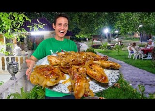  Whole Chicken Stew REMOTE FOOD In The Mountains Of Azerbaijan