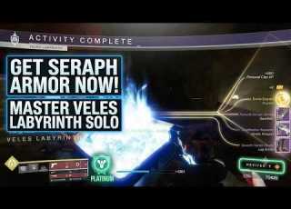  Veles Labyrinth Verlorener Sektor Meister Solo Guide Garantierte Stufe 5 Seventh Seraph Rüstung