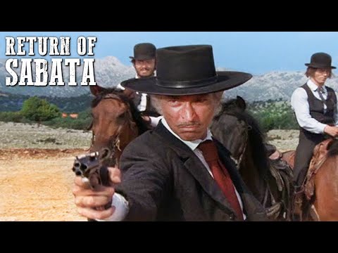 Return Of Sabata CLASSIC WESTERN Full Movie Spaghetti Western Cowboys English