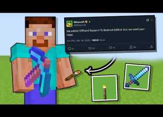 Offhand Support Is Coming To Minecraft Bedrock Edition