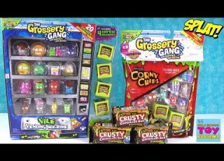 Vile Vending Machine Grossery Gang Exclusive Blind Bag Pack Opening PSToyReviews