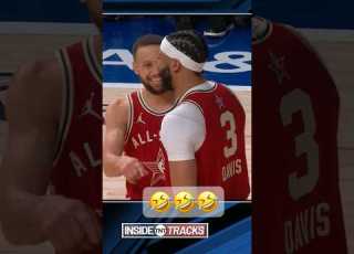  LeBron James Stephen Curry With Some Great Mic D Up Moments At The NBAAllStar Shorts