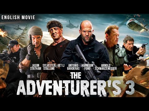 THE ADVENTURER S 3 Jason Statham Stallone Schwarzenegger Jet Li In Hollywood English Action Movie