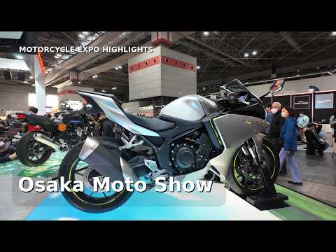 Osaka Motorcycle Show 2026 Honda Yamaha Suzuki Kawasaki POV Walkthrough