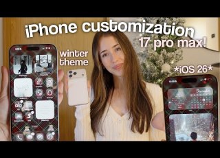 IPhone Customization Tips In IOS 26 Winter Edition Cute Widgets Wallpapers