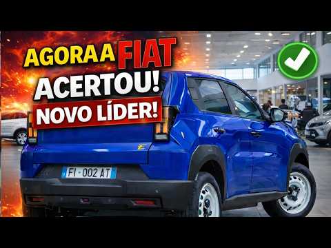 FIAT ACERTOU COM O UNO 2027 RETORNA PARA LIDERAR NO BRASIL FIAT ACERTOU COM O UNO 2027 RETORNA PARA LIDERAR NO BRASIL