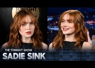 Sadie Sink Has A Stranger Things Finale Theory Plays Opinion Rings With Jimmy Tonight Show