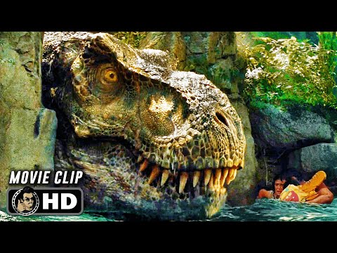 T Rex River Raft Chase Scene JURASSIC WORLD REBIRTH 2025 Movie CLIP HD T Rex River Raft Chase Scene JURASSIC WORLD REBIRTH 2025 Movie CLIP HD
