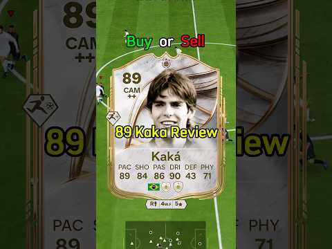 89 Kaka Review In FC26 Insane For Me Fc26 Kaka Player Review Eafc26 Fifa Fut Ut
