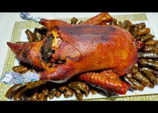  بط محشي ورق عنب باسرع و اسهل تتبيله و اسهل طريقه لعمل ورق العنب رمضان كريم