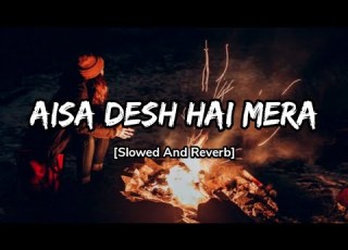 Aisa Desh Hai Mera Full Song Veer Zaara Slowed And Reverb Blackaudio