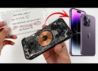 How I Turn Destroyed IPhone XR Into A Brand New IPhone 14 Pro With DIY Housing
