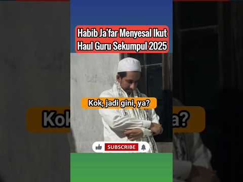 Ini Alasan Habib Ja Far Menyesal Ikut Haul Guru Sekumpul 2025 Shorts Haulgurusekumpul Habibjafar