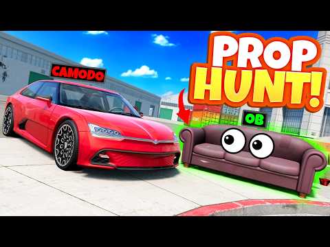 This PROP HUNT Hide Seek Went COMPLETELY WRONG BeamNG Drive Mods
