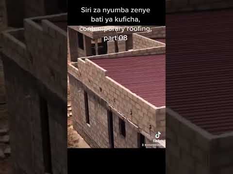 Ujanja Wa Kupaua Bati Za Kuficha Contemporary Roofing