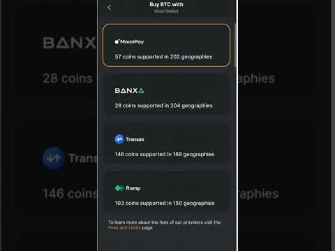 Buy CRYPTO In ZENGO APP