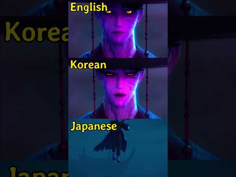 KPOP DEMON HUNTERS In Different Languages Part 2 English Korean Japanese Kpopdemonhunters Kpop