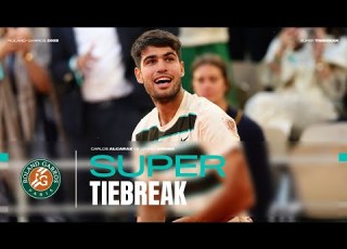 Alcaraz Vs Sinner Full Super Tiebreak Roland Garros 2025