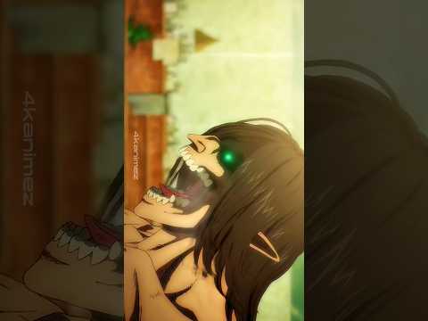Eren Titan Screaming Give Goosebumps Aot Animeshorts Animeedits