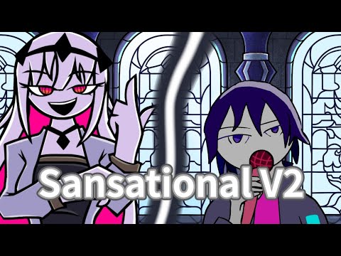Sansational V2 But Nikusa And Shin Sing It FNF