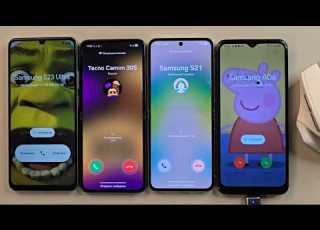 Incoming Call Realme 60X TCL 30b Samsung Galaxy ZFlip 3 Samsung ZFlip 5 With Mouse Control