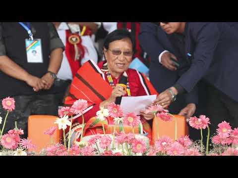 Th Muivah Short Greetings 22 October 2025 At Long Ground Ukhrul Headquarter