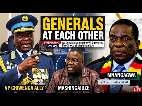 War Of Generals Chiwenga Aligned Commanders Fire Shots At Mashingaidze