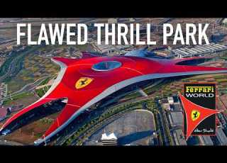  Ferrari World Review Abu Dhabi S Imperfect Roller Coaster Park