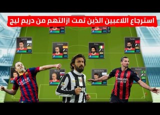  استرجاع اللاعبين الذين تمت ازالتهم من دريم ليج