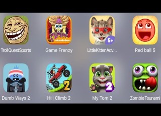  Troll Quest Sport Game Frenzy Little Kitten Red Ball 5 Dumb Way 2 Hill Climb 2 My Tom 2 Tsunami